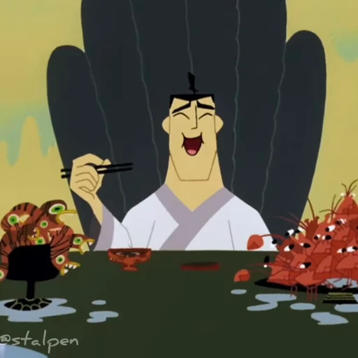 🌟 Стикер «Samurai Jack» для Telegram