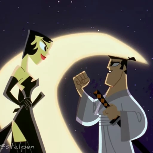 🌟 Стикер «Samurai Jack» для Telegram