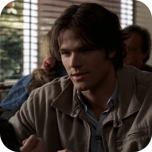 😵‍💫 Стикер «Sam Winchester» для Telegram