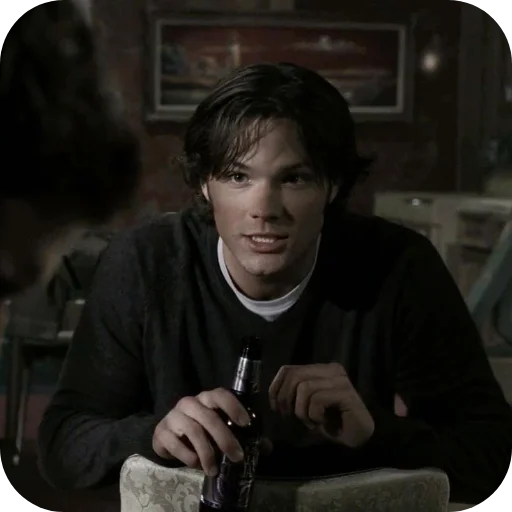 🍾 Стикер «Sam Winchester» для Telegram
