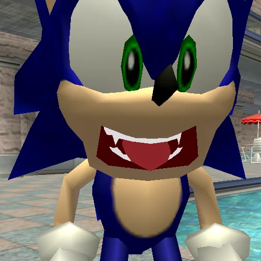 😱 Стикер «Sonic Adventure & 2 Stickers» для Telegram