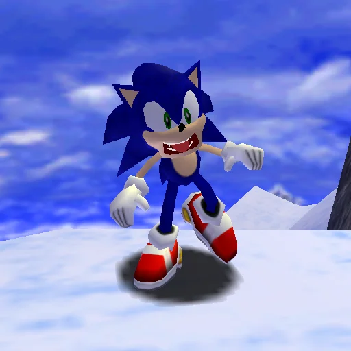 😱 Стикер «Sonic Adventure & 2 Stickers» для Telegram