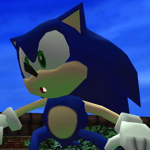 😯 Стикер «Sonic Adventure & 2 Stickers» для Telegram