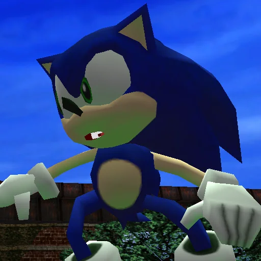 😯 Стикер «Sonic Adventure & 2 Stickers» для Telegram