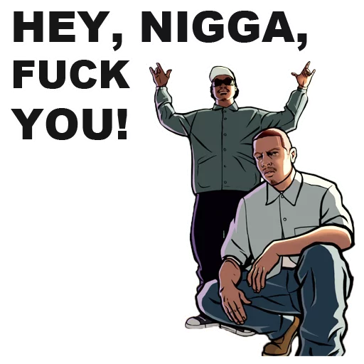 😠 Стикер «GTA San Andreas» для Telegram