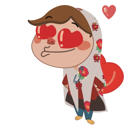 😍 Стикер «Sanam» для Telegram