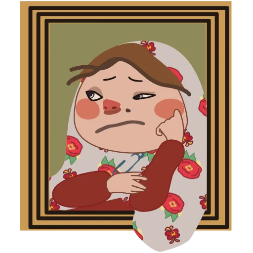 🙁 Стикер «Sanam» для Telegram