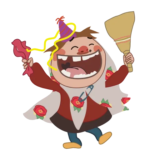 🥳 Стикер «Sanam» для Telegram