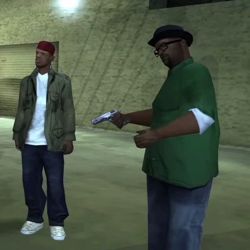 💲 Стикер «GTA San Andreas» для Telegram