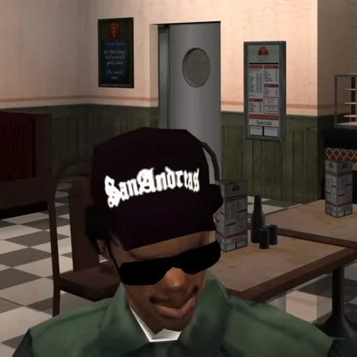 💲 Стикер «GTA San Andreas» для Telegram