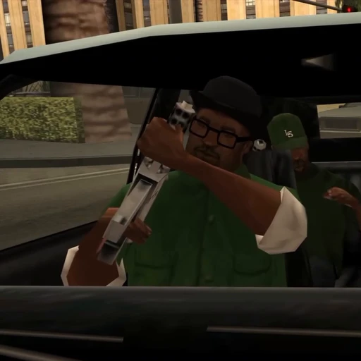 💲 Стикер «GTA San Andreas» для Telegram