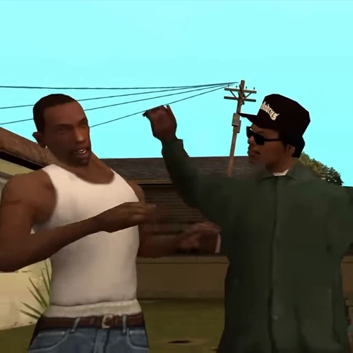 💲 Стикер «GTA San Andreas» для Telegram