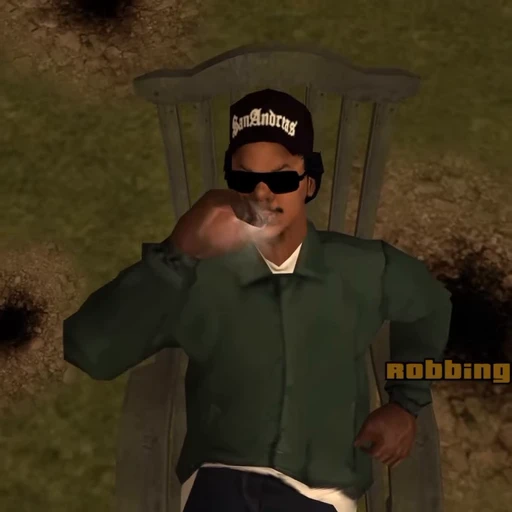 💲 Стикер «GTA San Andreas» для Telegram