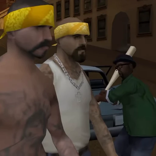 💲 Стикер «GTA San Andreas» для Telegram