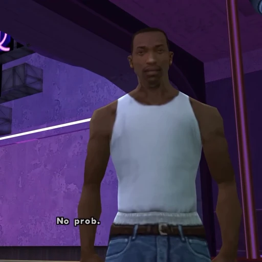 💲 Стикер «GTA San Andreas» для Telegram