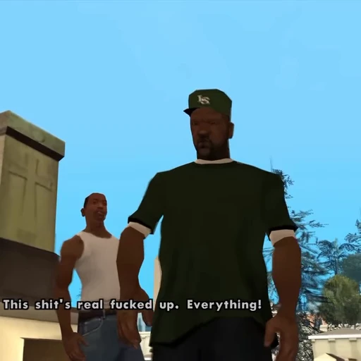 💲 Стикер «GTA San Andreas» для Telegram