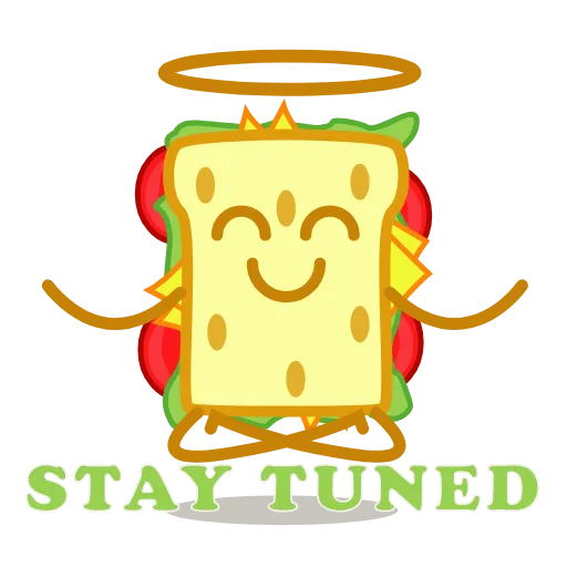 😇 Стикер «SANDWICH сэндвич» для Telegram