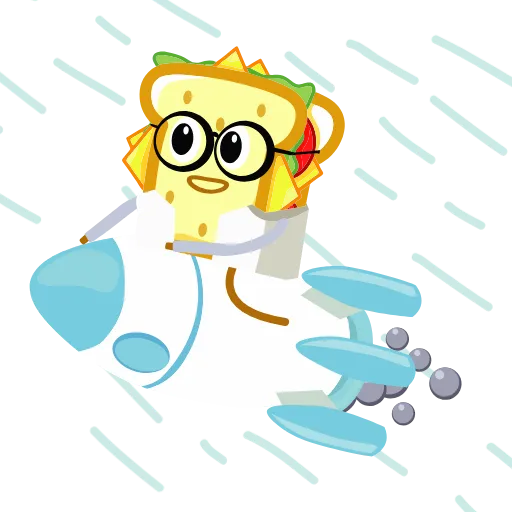 🚀 Стикер «SANDWICH сэндвич» для Telegram