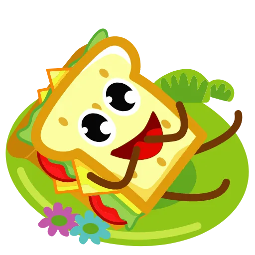 🤣 Стикер «SANDWICH сэндвич» для Telegram