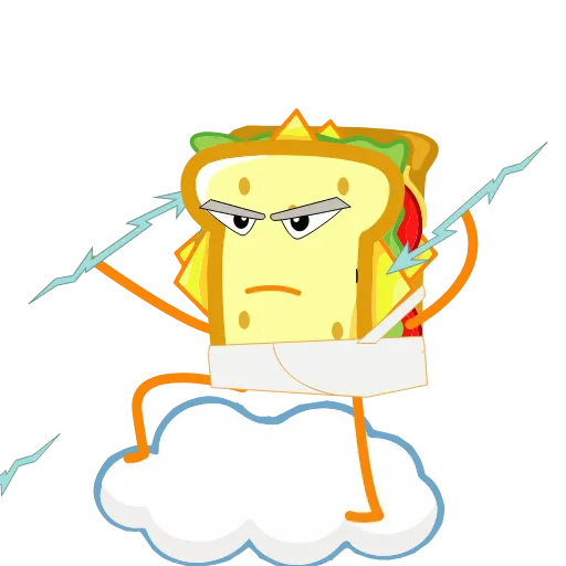 ⚡️ Стикер «SANDWICH сэндвич» для Telegram