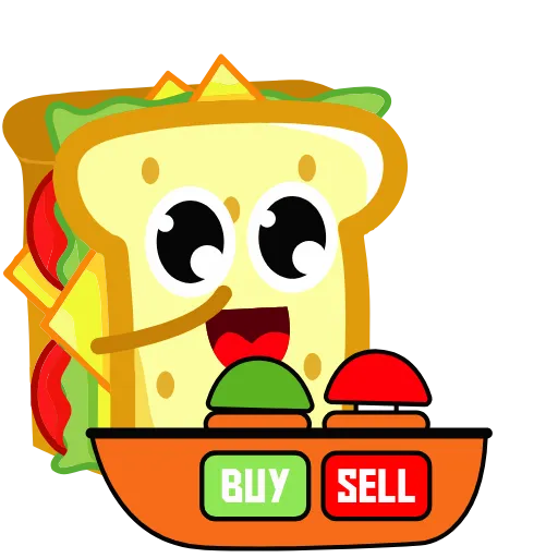 📊 Стикер «SANDWICH сэндвич» для Telegram