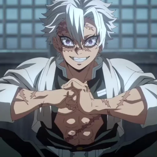 🌪 Стикер «Sanemi Shinazugawa» для Telegram