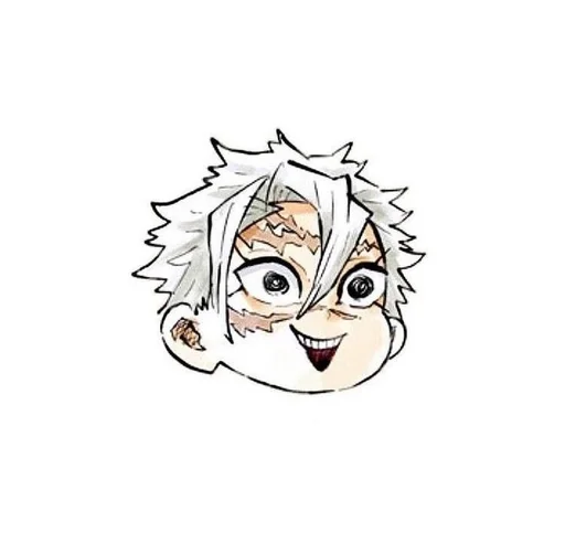 🤓 Стикер «Sanemi Shinazugawa» для Telegram