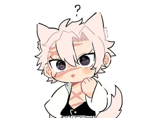🤨 Стикер «Sanemi Shinazugawa» для Telegram