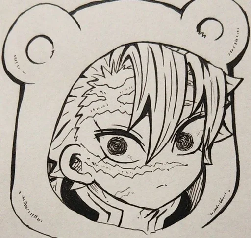 🥱 Стикер «Sanemi Shinazugawa» для Telegram
