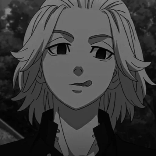 🤔 Стикер «sano manjirou» для Telegram