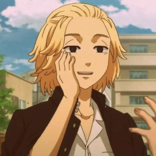 🧀 Стикер «SanoManjirou» для Telegram