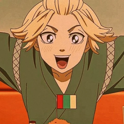 🧀 Стикер «SanoManjirou» для Telegram