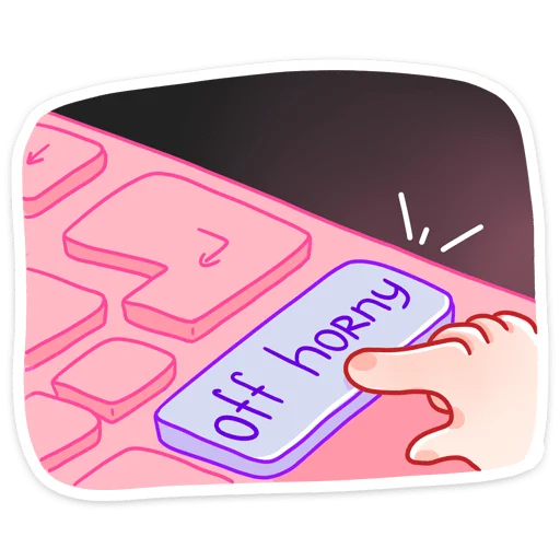 😍 Стикер «Домашняя кошечка Саноя» для Telegram