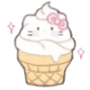 Стикер 21 Sanrio Yummy #cute