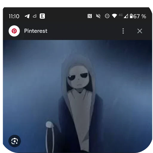 👍 Стикер «Санс» для Telegram