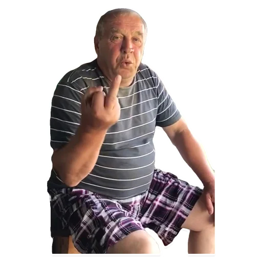 🖕 Стикер «Сан Саныч» для Telegram