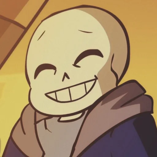 ☠️ Стикер «sans» для Telegram