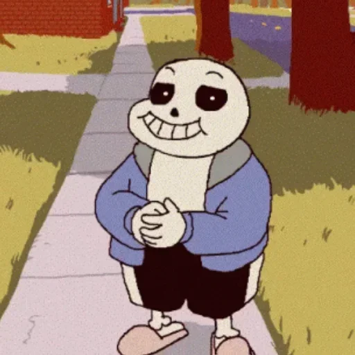 ☠️ Стикер «sans» для Telegram
