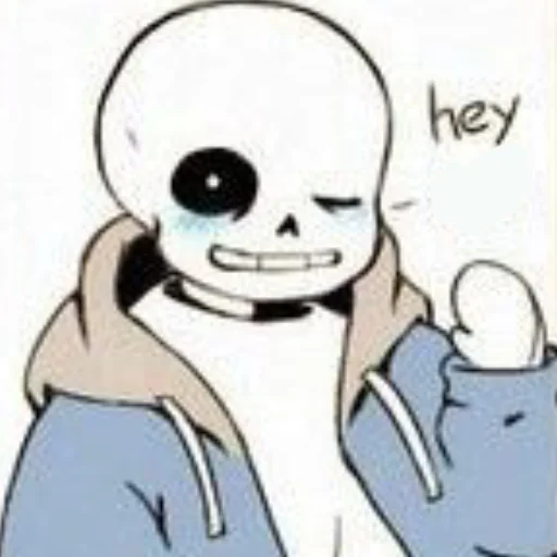 ☠️ Стикер «sans» для Telegram