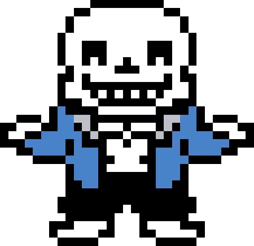 ☠️ Стикер «sans» для Telegram