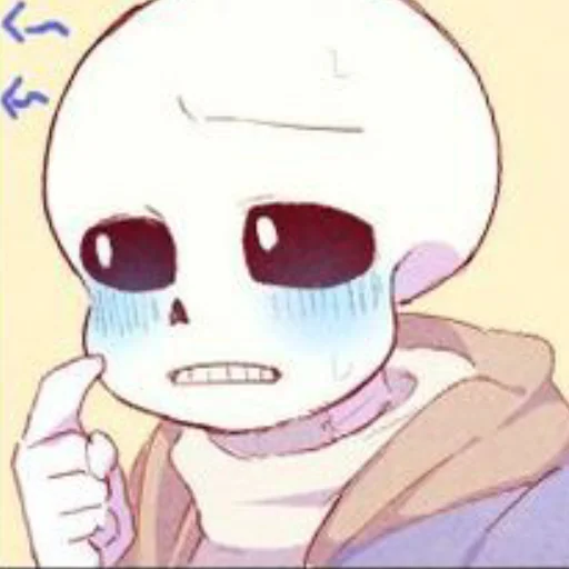 ☠️ Стикер «sans» для Telegram