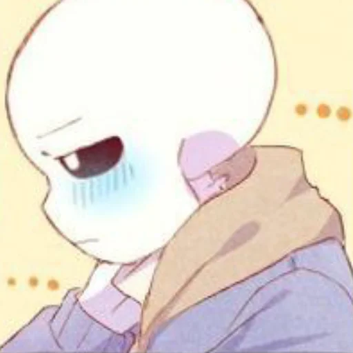 ☠️ Стикер «sans» для Telegram