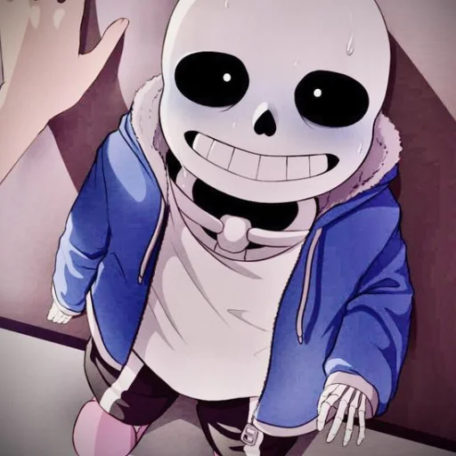 ☠️ Стикер «sans» для Telegram