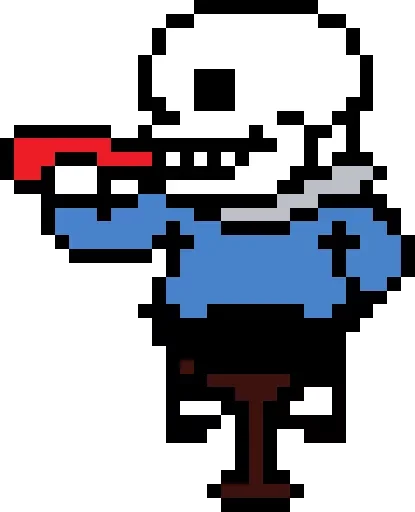 ☠️ Стикер «sans» для Telegram