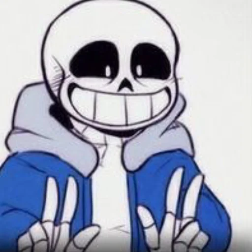 ☠️ Стикер «sans» для Telegram