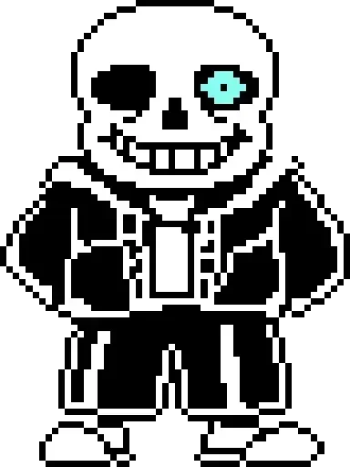 ☠️ Стикер «sans» для Telegram