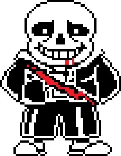 ☠️ Стикер «sans» для Telegram