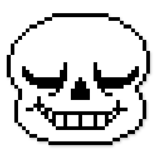 ☠️ Стикер «sans» для Telegram
