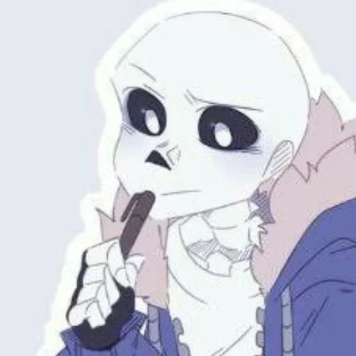 ☠️ Стикер «sans» для Telegram