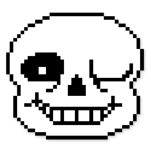 ☠️ Стикер «sans» для Telegram